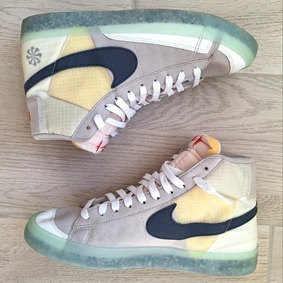 Nike Blazer Mid '77 Move To Zero Glacier Ice men's basketball shoes- size 8